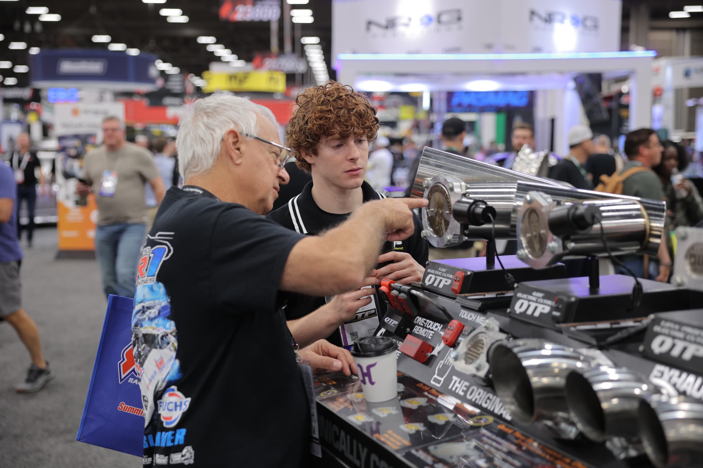 Show floor packed with products and exhibitors