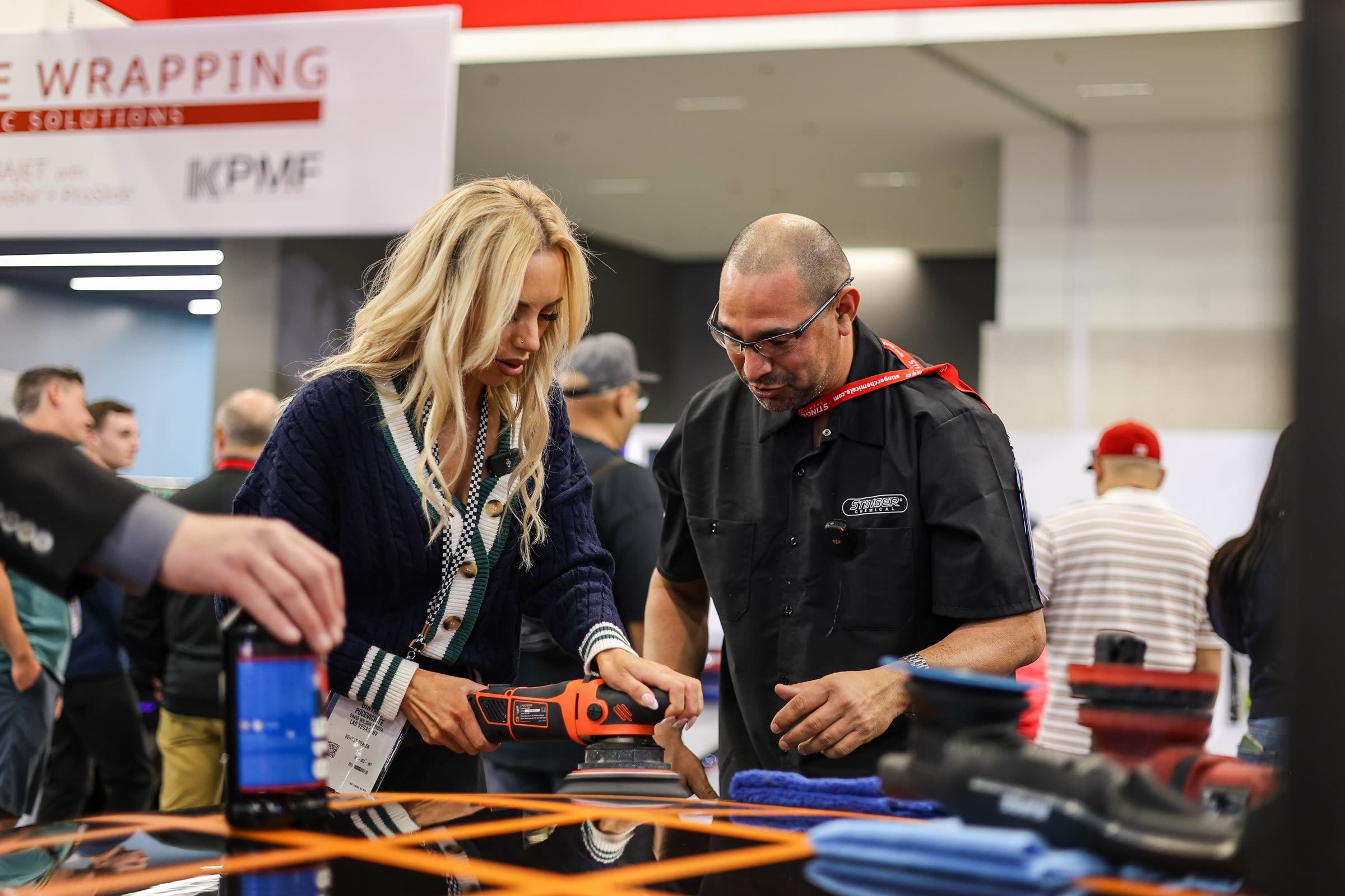 Live demonstrations and special events at SEMA