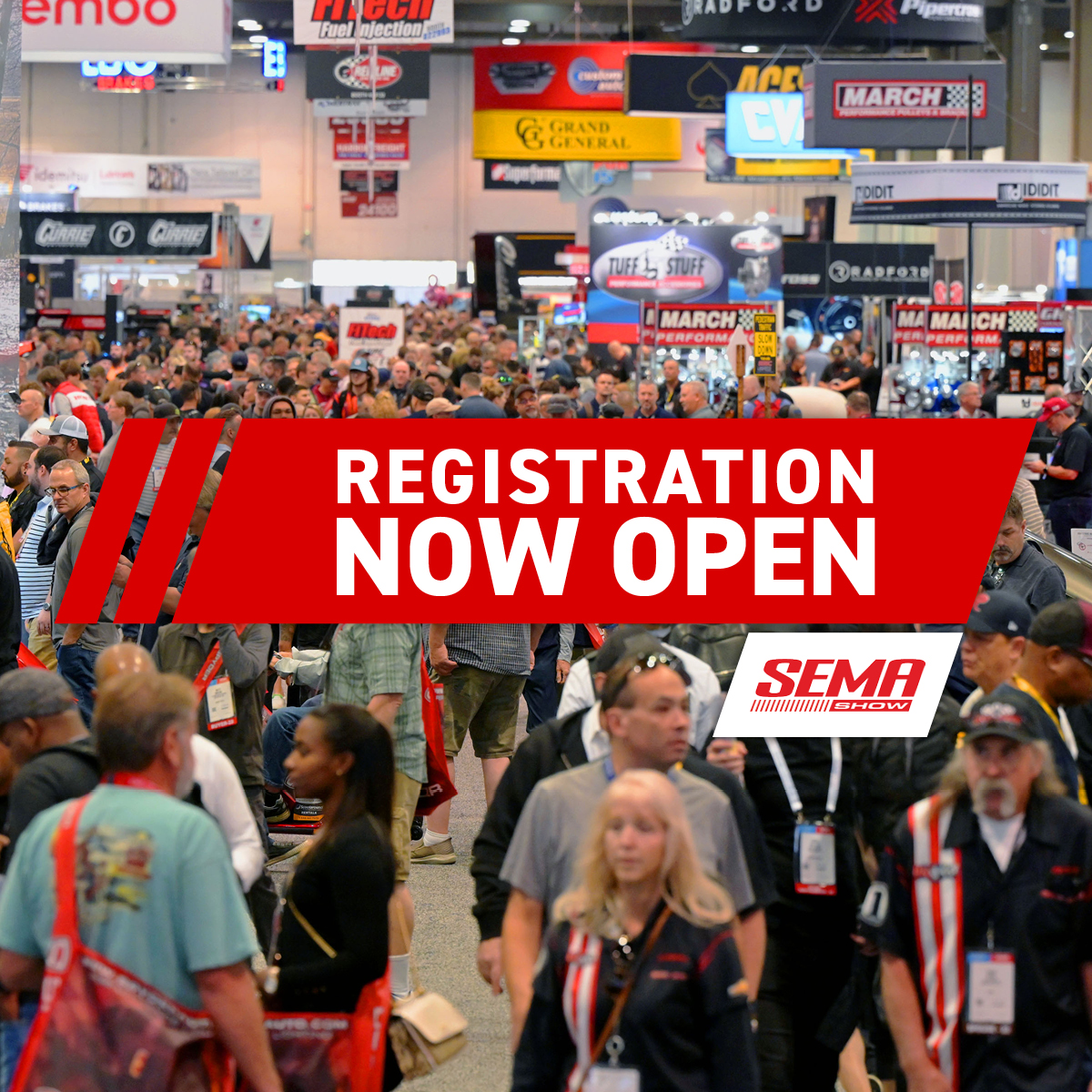 Registration now open