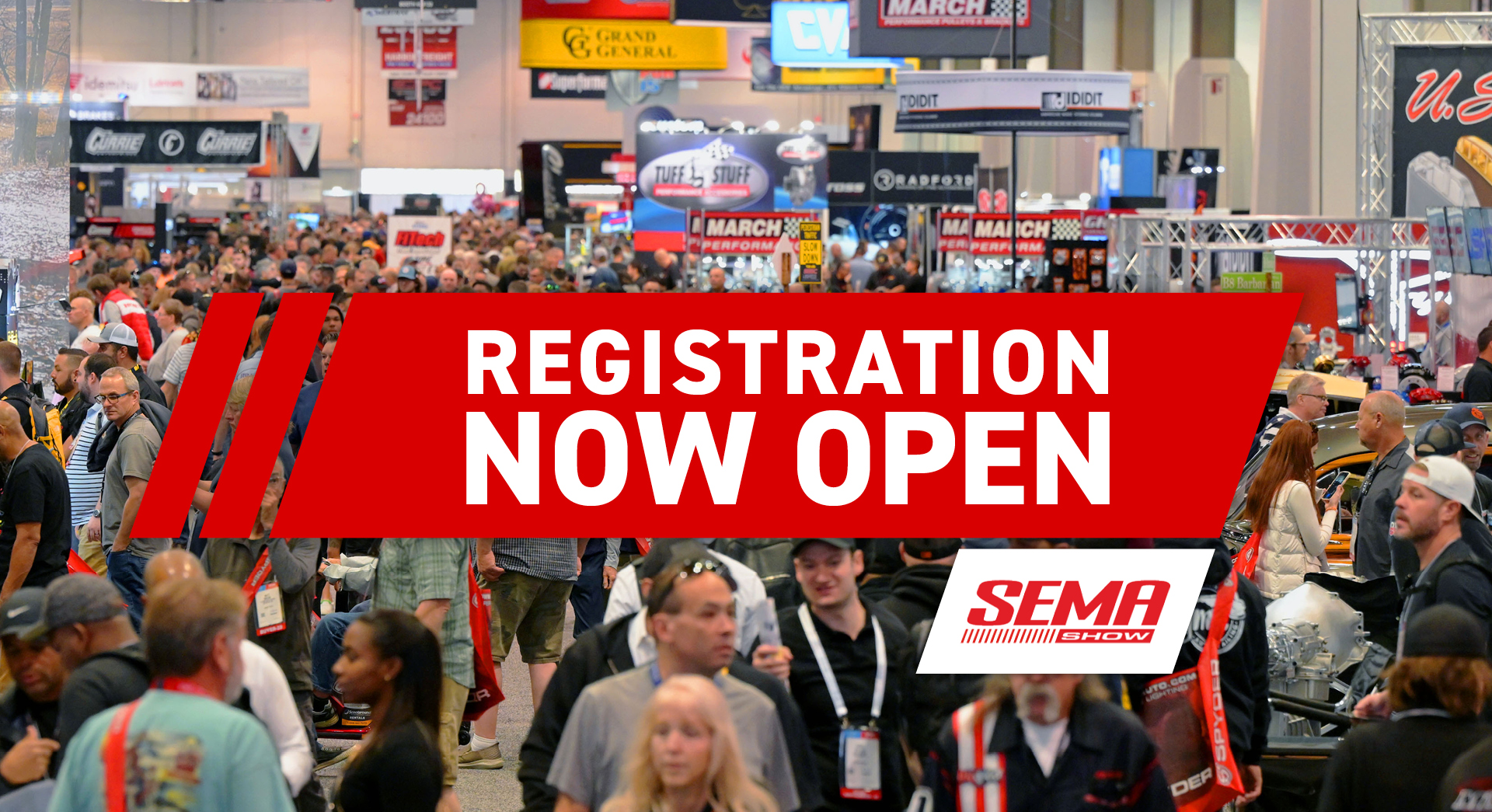 Registration now open