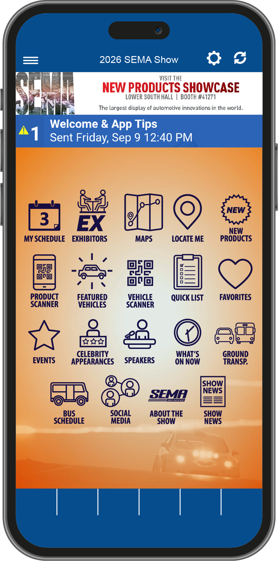 Official SEMA Show App