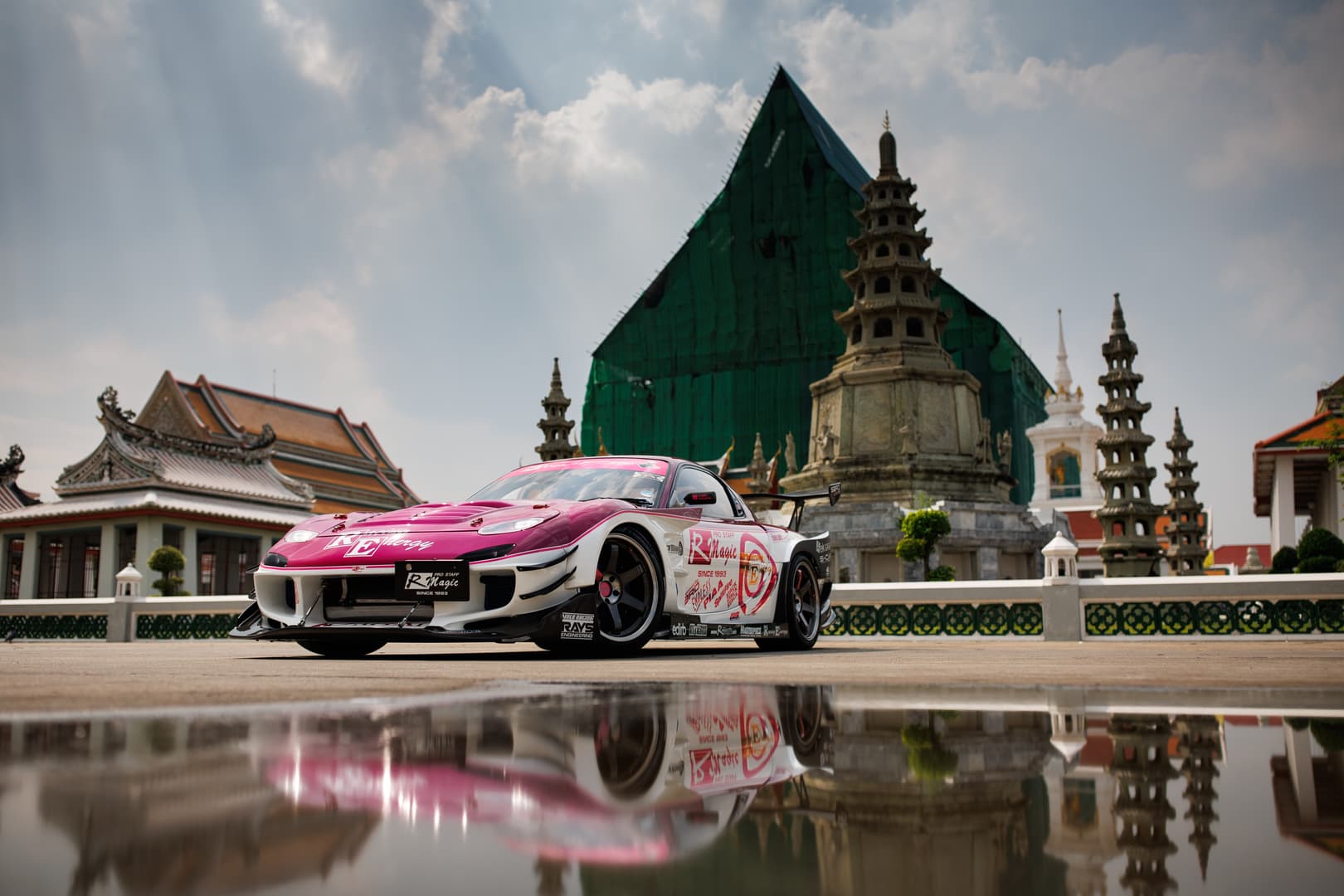 RWB Porsche hero build photographed by Larry Chen for SEMA