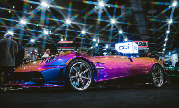 Purple Supercar